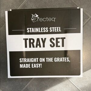 Recteq Stainless Steel BBQ Tray Set